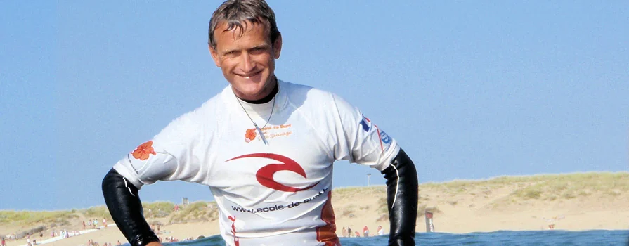 Moniteur de surf ESCS lycra rip curl plage Côte Sauvage – ESCS La Palmyre Côte Sauvage