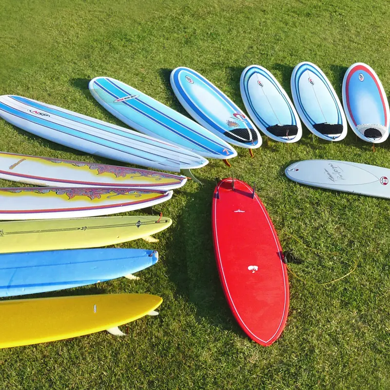 Planches de surf colorees ecole ESCS Côte Sauvage – ESCS La Palmyre Côte Sauvage